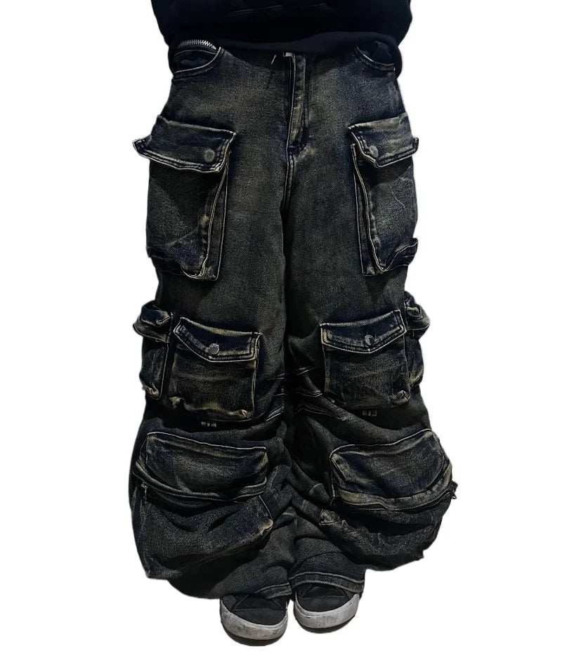 High Waist Wide Jeans